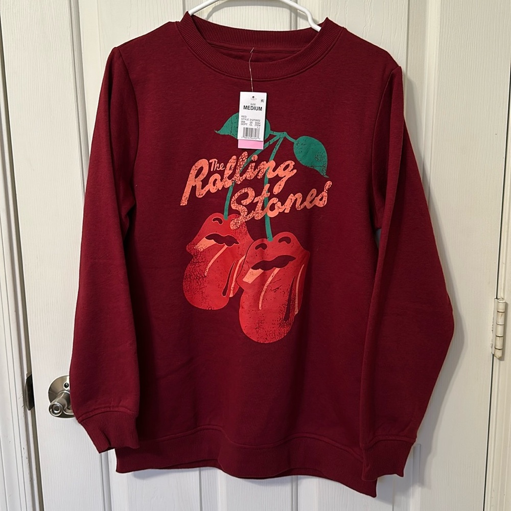 Rolling Stones Crew Neck Size Medium NWT
